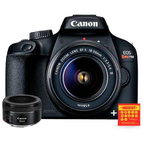 Canon T100 Kit 50mm