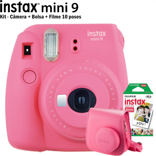 Kit Instax mini 9 Rosa