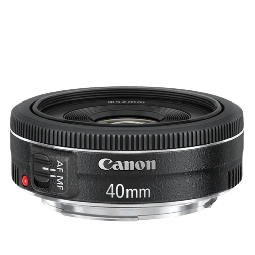 Lente Canon EF 40mm f/2.8 STM Pancake (Prime)