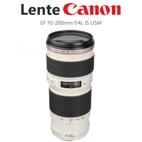 Lente EF 70-200mm f/4L IS USM