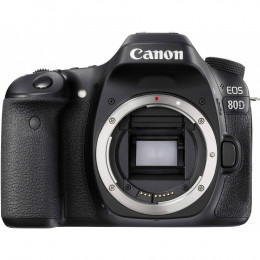 Câmera Canon 80D 24.2MP, Full HD, WiFi  (corpo)