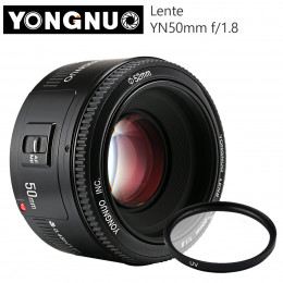 Lente Yongnuo 50mm f/1.8 para Canon