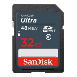 Cartão de Memória SDHC 32GB SanDisk ULTRA Classe 10