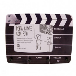 Porta Chaves C/ Foto Claquete Cinema