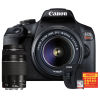 Canon T7 Kit Premium EFS 18-55 e EF 75-300   Bolsa Canon   Cartão 16GB   Kit Bokeh - 1