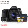 Canon EOS 80D com lente 50mm