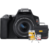 Câmera Canon SL3 com Lente 18-55mm + Bolsa + Cartão 32GB + Mini Tripé + Kit Limpeza - 1