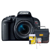 Câmera Canon T7i (800D) com Lente 18-55mm   Bolsa   Cartão 32GB   Mini Tripé   Kit Limpeza - 1