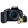 Canon T7i (800D) Kit Premium 18-55mm / 55-250mm   Bolsa   Cartão 32GB   Mini Tripé   Kit Limpeza - 1